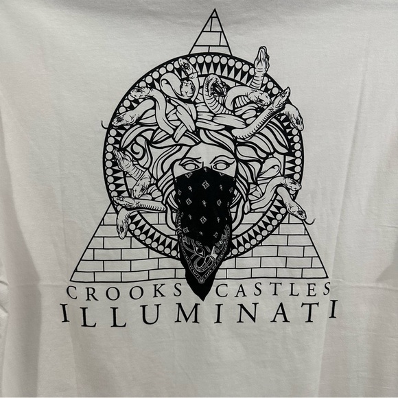 Crooks & Castles Medusa Illuminati Shirt NWT - Picture 6 of 9